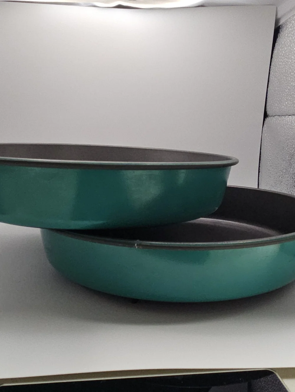 Waveware Microwave Deep Dish Crisper Pans, set of 2